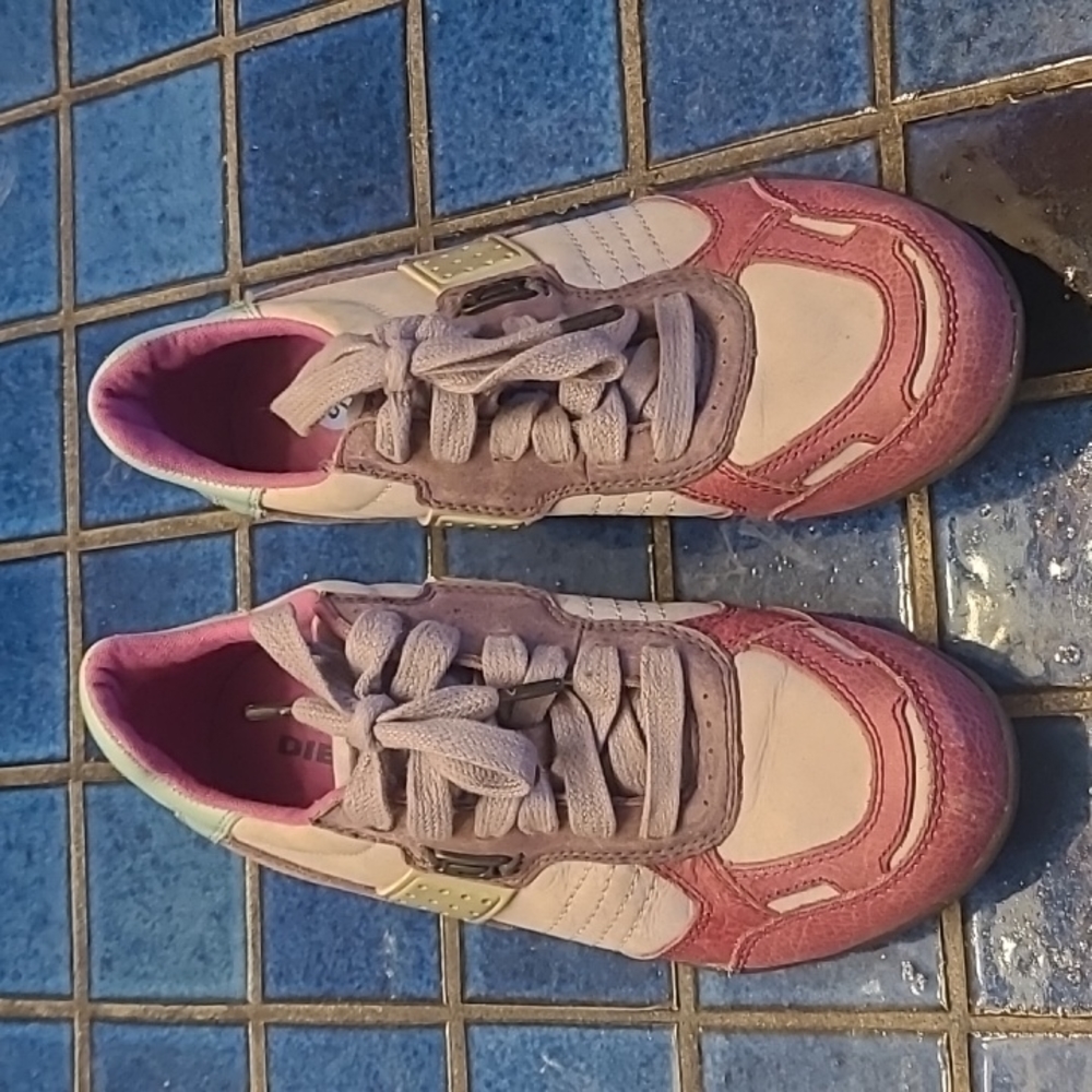 Diesel multicolor tennis shoes